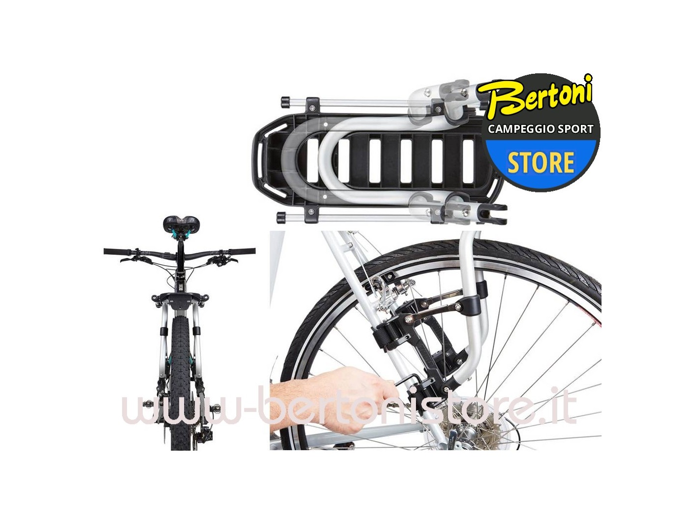 Portapacchi Posteriore da Bicicletta / Pack'n Pedal Tour Rack 100090 THULE