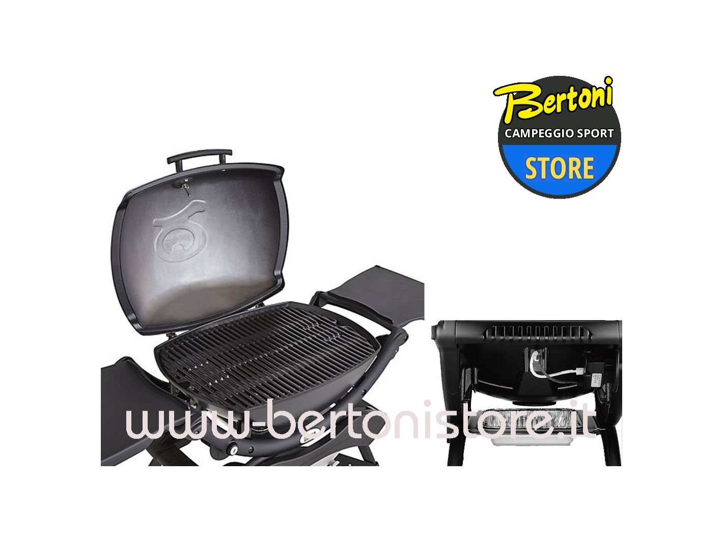 Barbecue a Gas Q 2200 Black Stand 54012429 WEBER