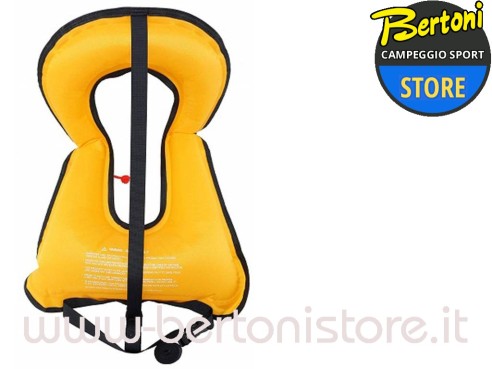 Snorkel Vest Standard Gonfiabile Unisex Adulto Giallo XSV100010 CRESSI