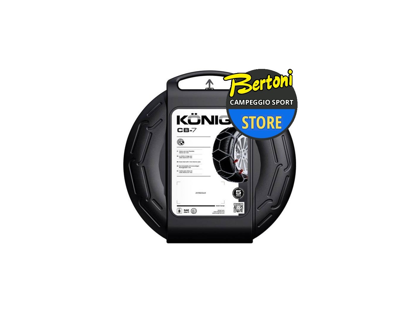 KONIG Catene neve CB-7 gruppo 080