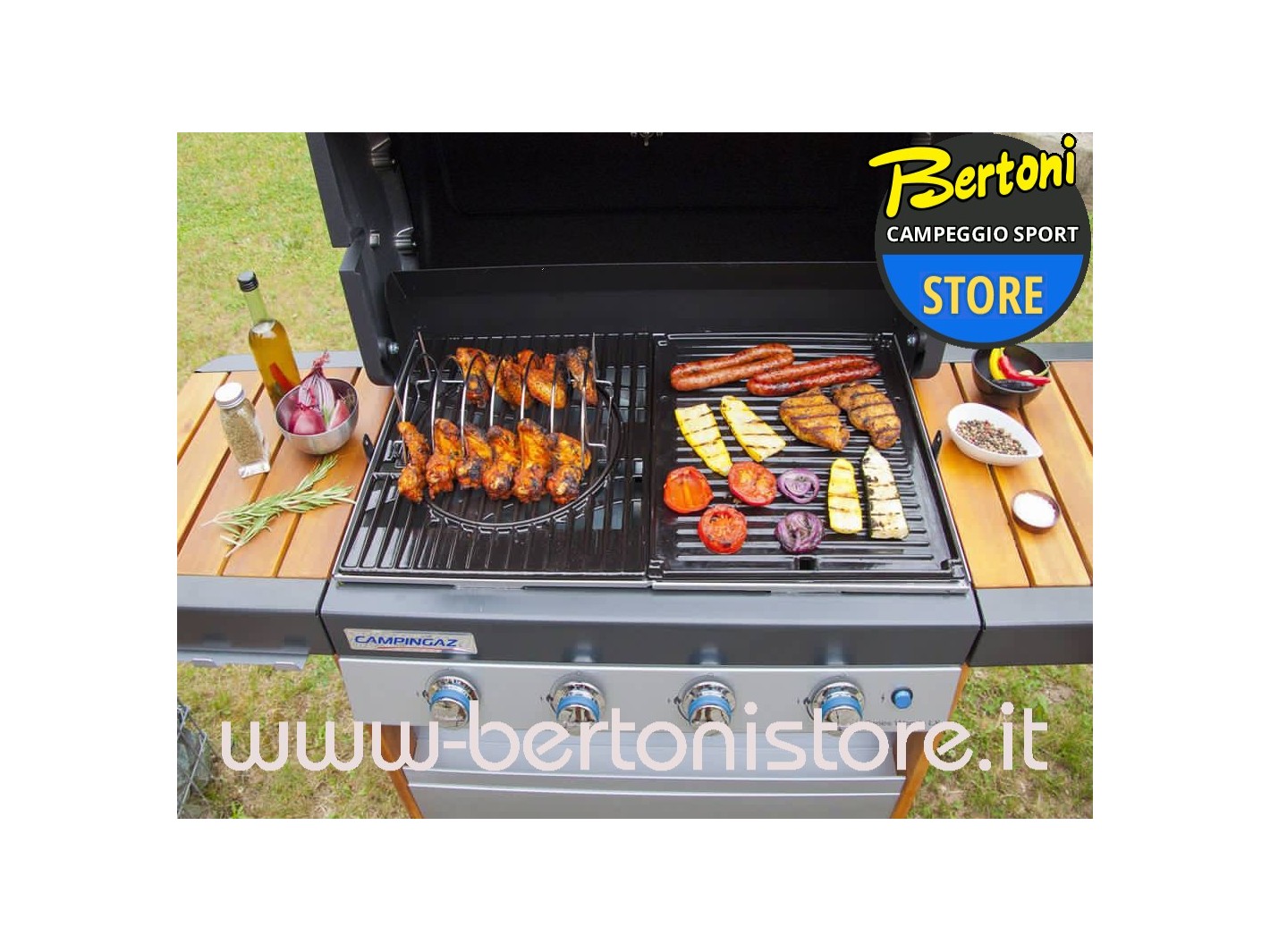 Supporto di Cottura Per Arrosto e Costine 2000014570 CAMPINGAZ