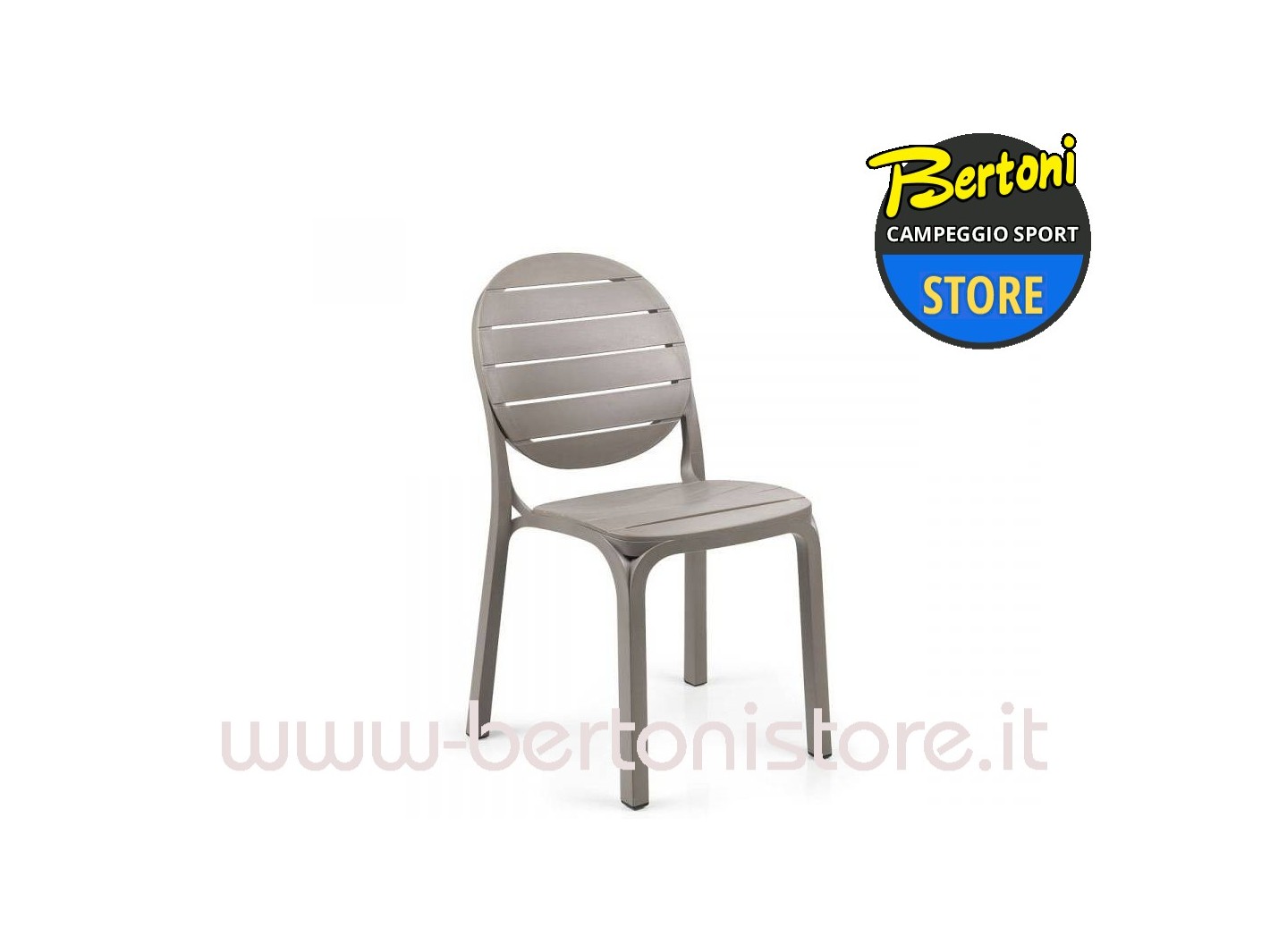 Sedia Erica Bianco/Tortora 40236.00.010 NARDI