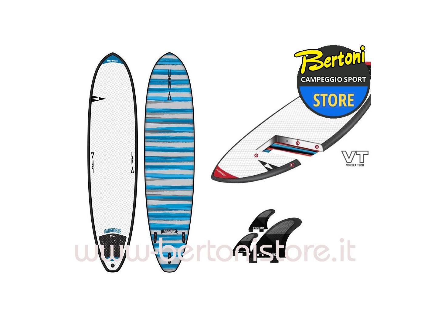 Surf 8'4" Darkhorse 106418 SIC MAUI