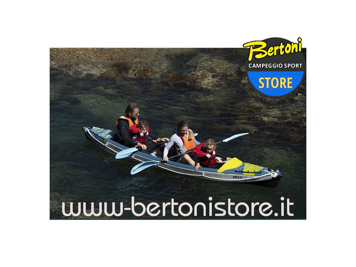 Canoa Gonfiabile Air Breeze Full HP 3 107189 TAHE / Bic Sport