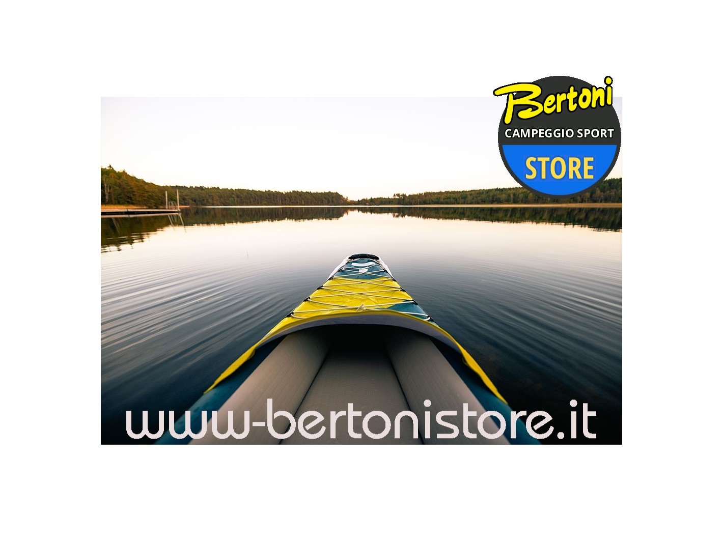 Canoa Gonfiabile Air Breeze Full HP 3 107189 + 2 Pagaie Pro Carbon-4 div. in 4 parti TAHE / Bic Sport