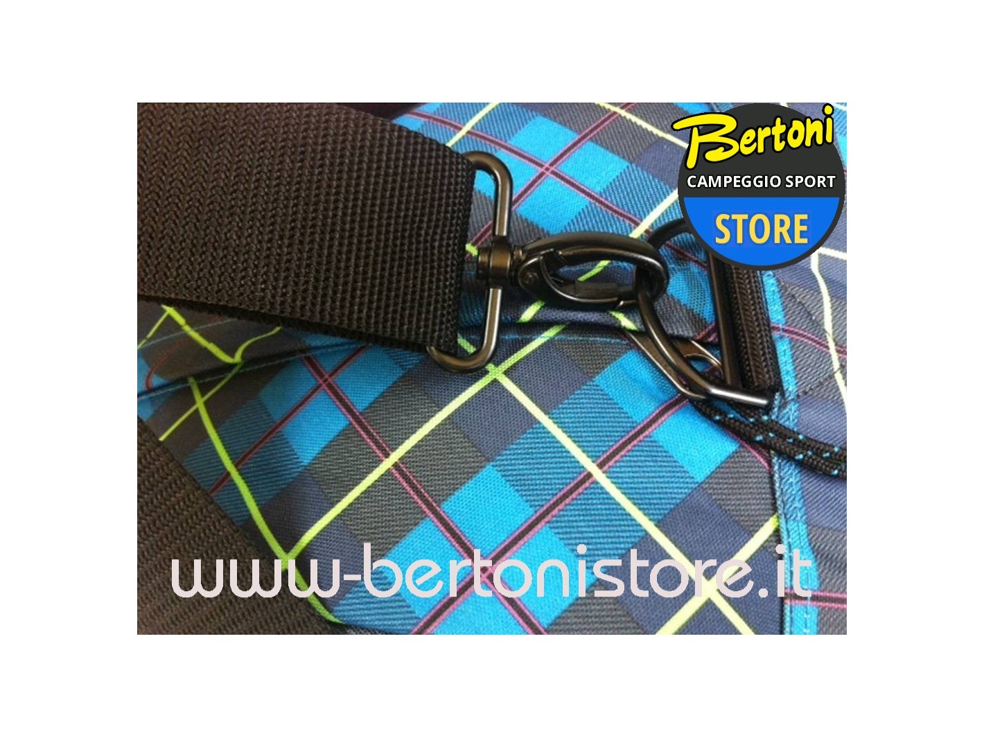 Borsone medio Stand Unichecks Blue EK73565B EASTPAK