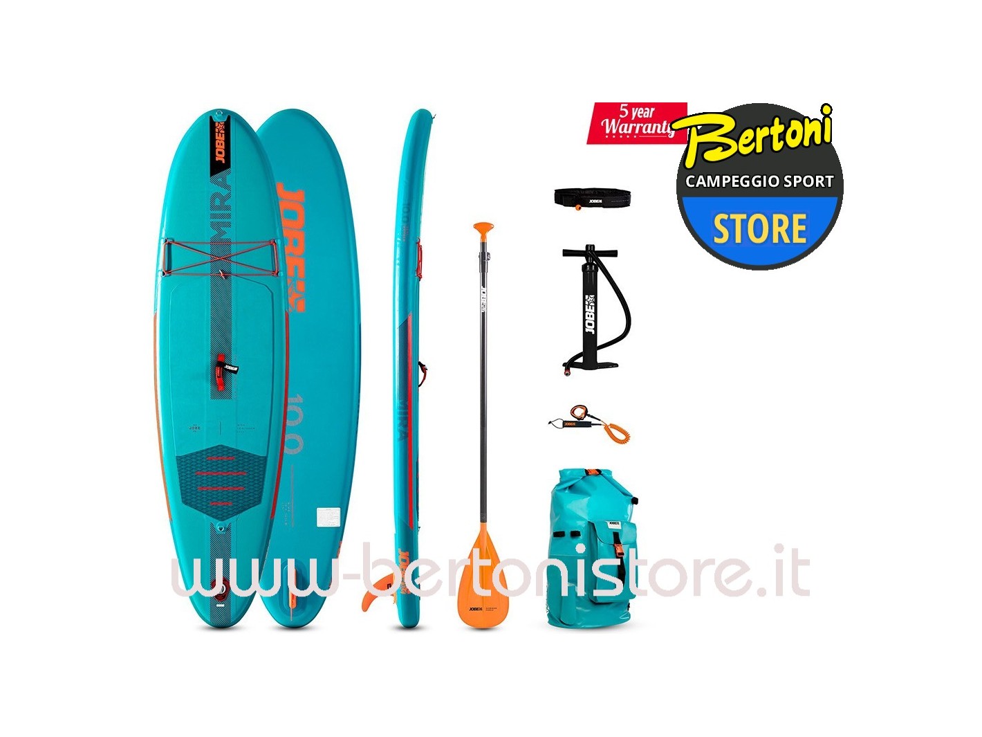 Sup Gonfiabile 10'0" Aero Mira 486423002 Package JOBE