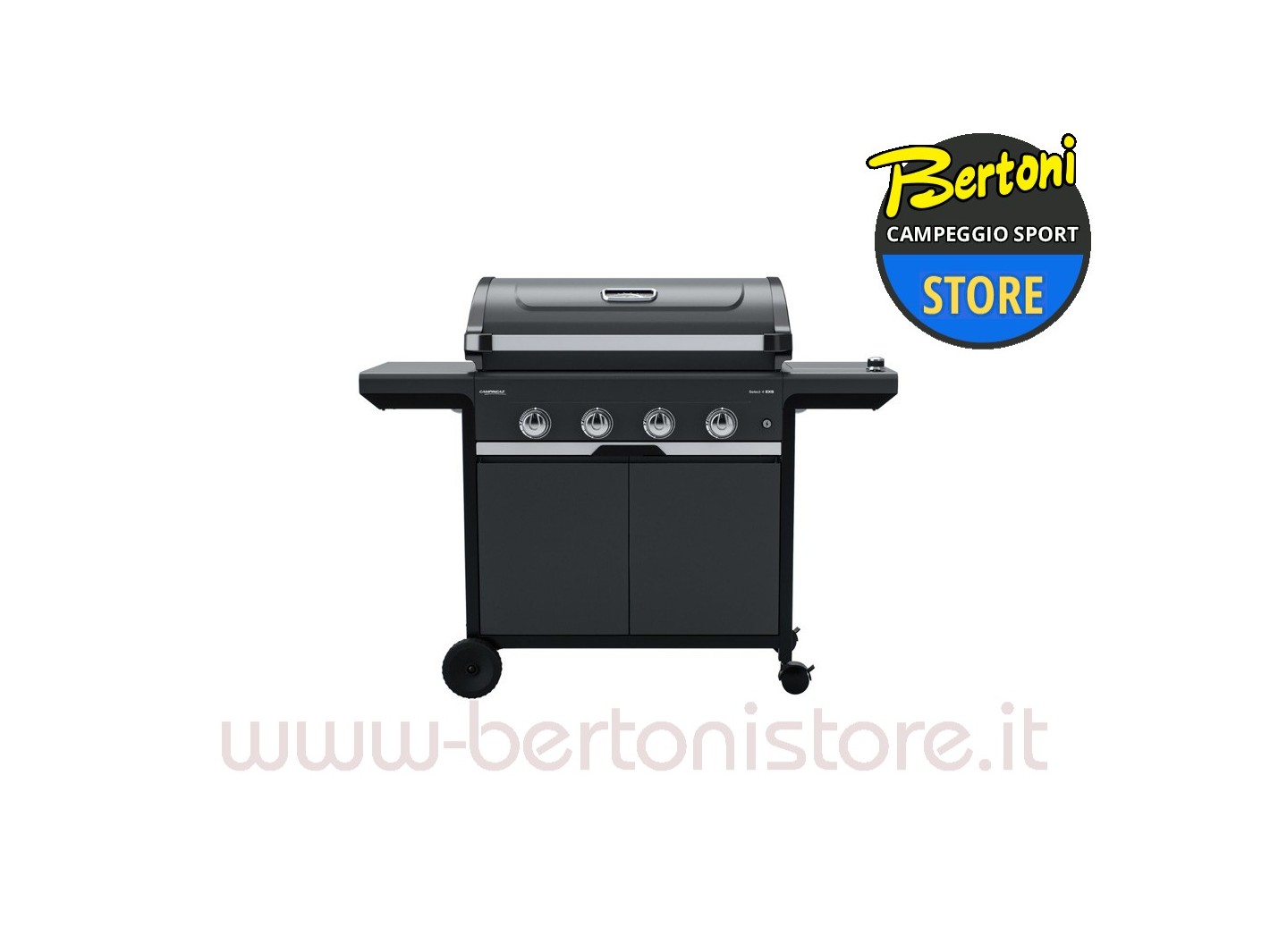 Barbecue a Gas Select 4 EXS 2181088 + Wok in Ghisa CAMPINGAZ