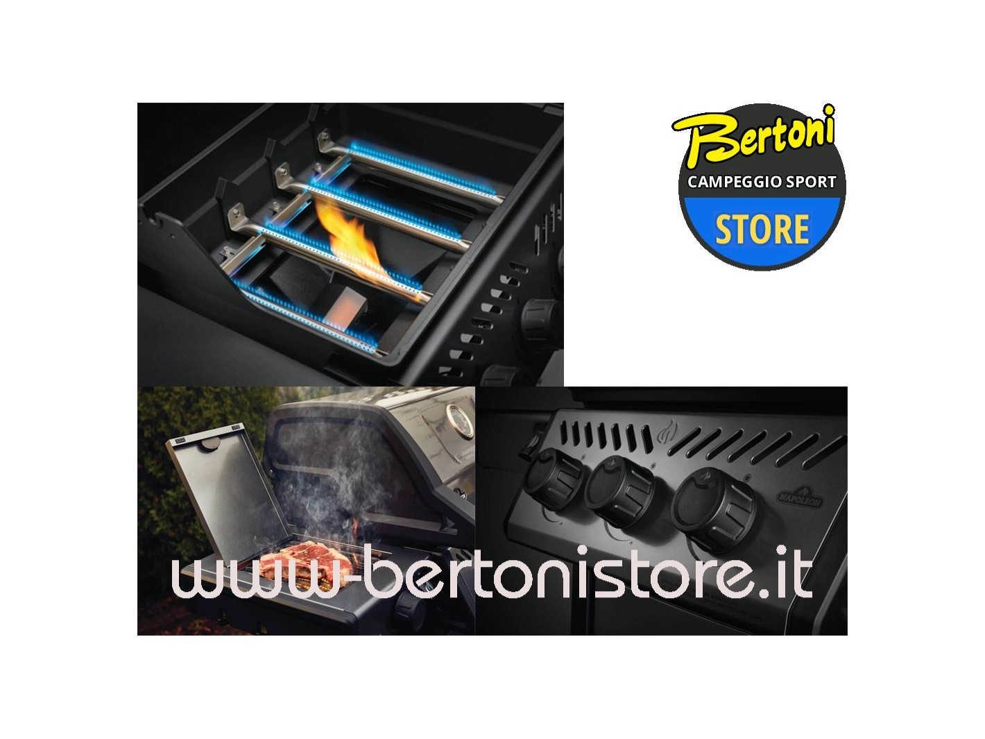 Barbecue a Gas 4 Fuochi Freestyle F425SIBPGT-IT NAPOLEON