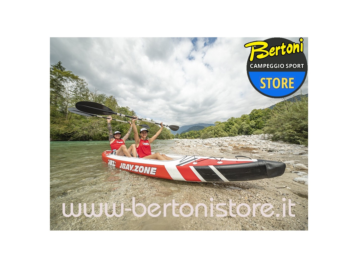 Canoa Gonfiabile V-Shape Duo Drop Stitch 30021 JBAY.ZONE