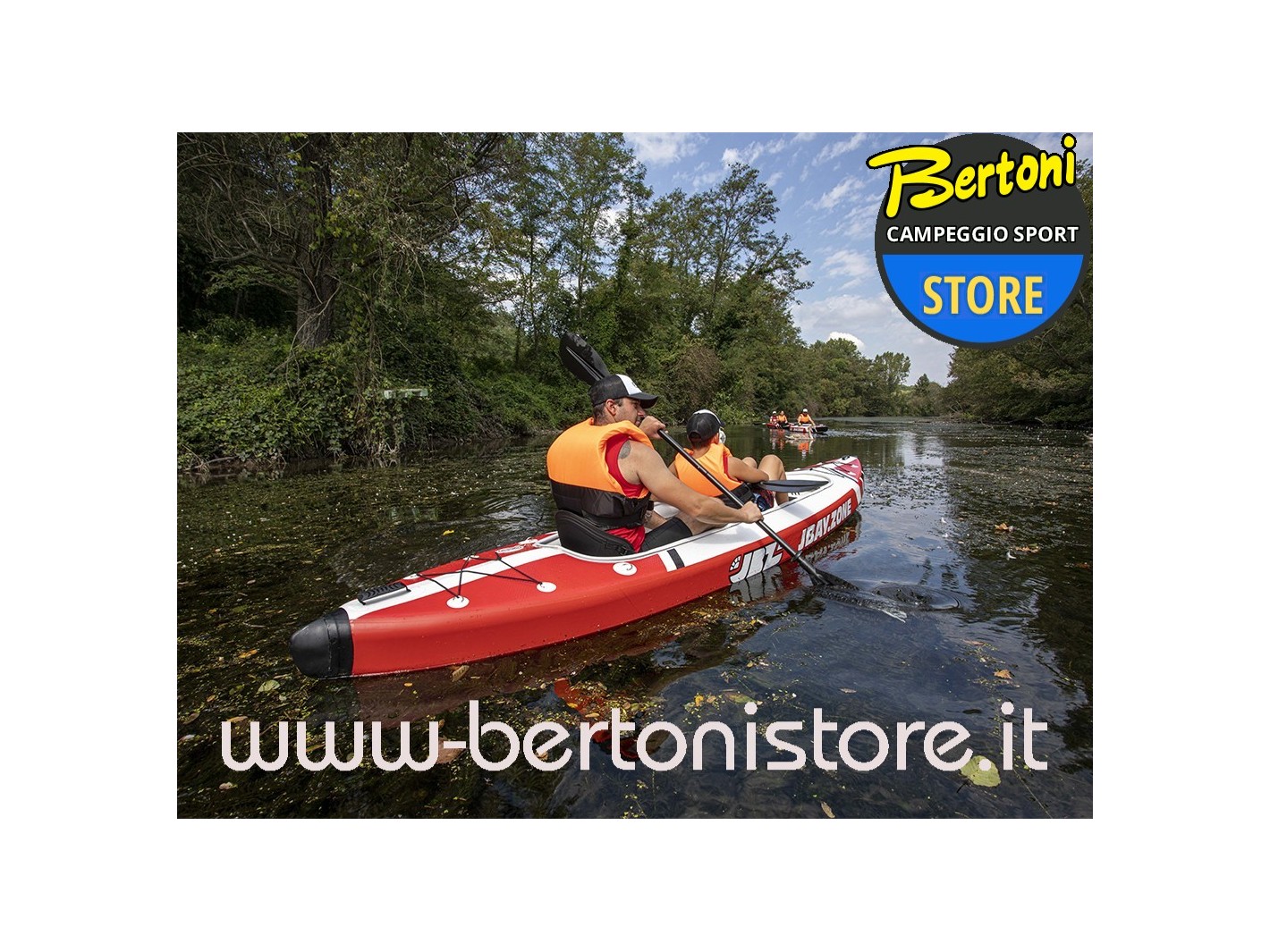 Canoa Gonfiabile V-Shape Duo Drop Stitch 30021 JBAY.ZONE