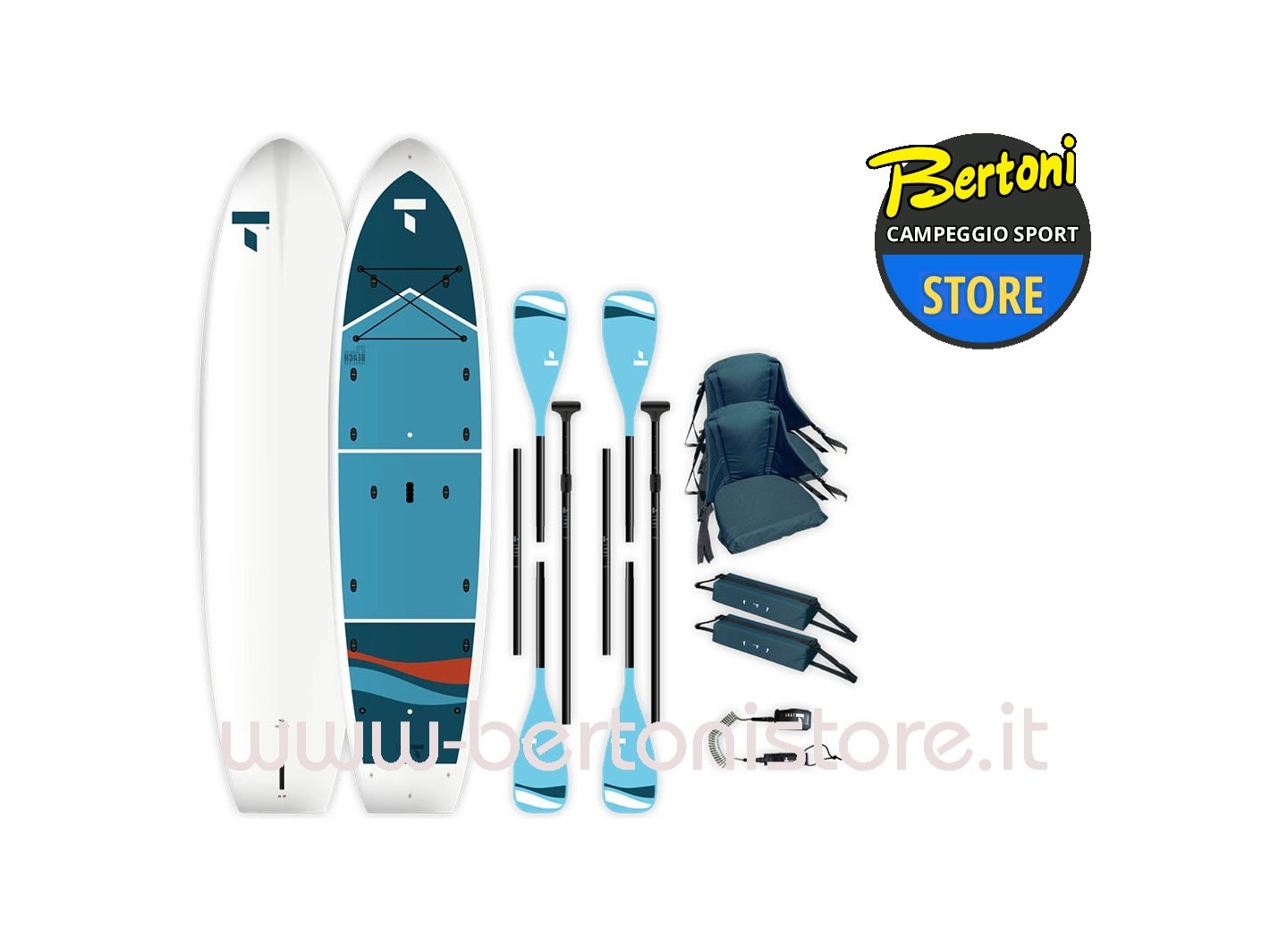 Sup Rigido 12'0” Sup-Yak Beach Cross TT Pack 109590 TAHE / Bic Sport