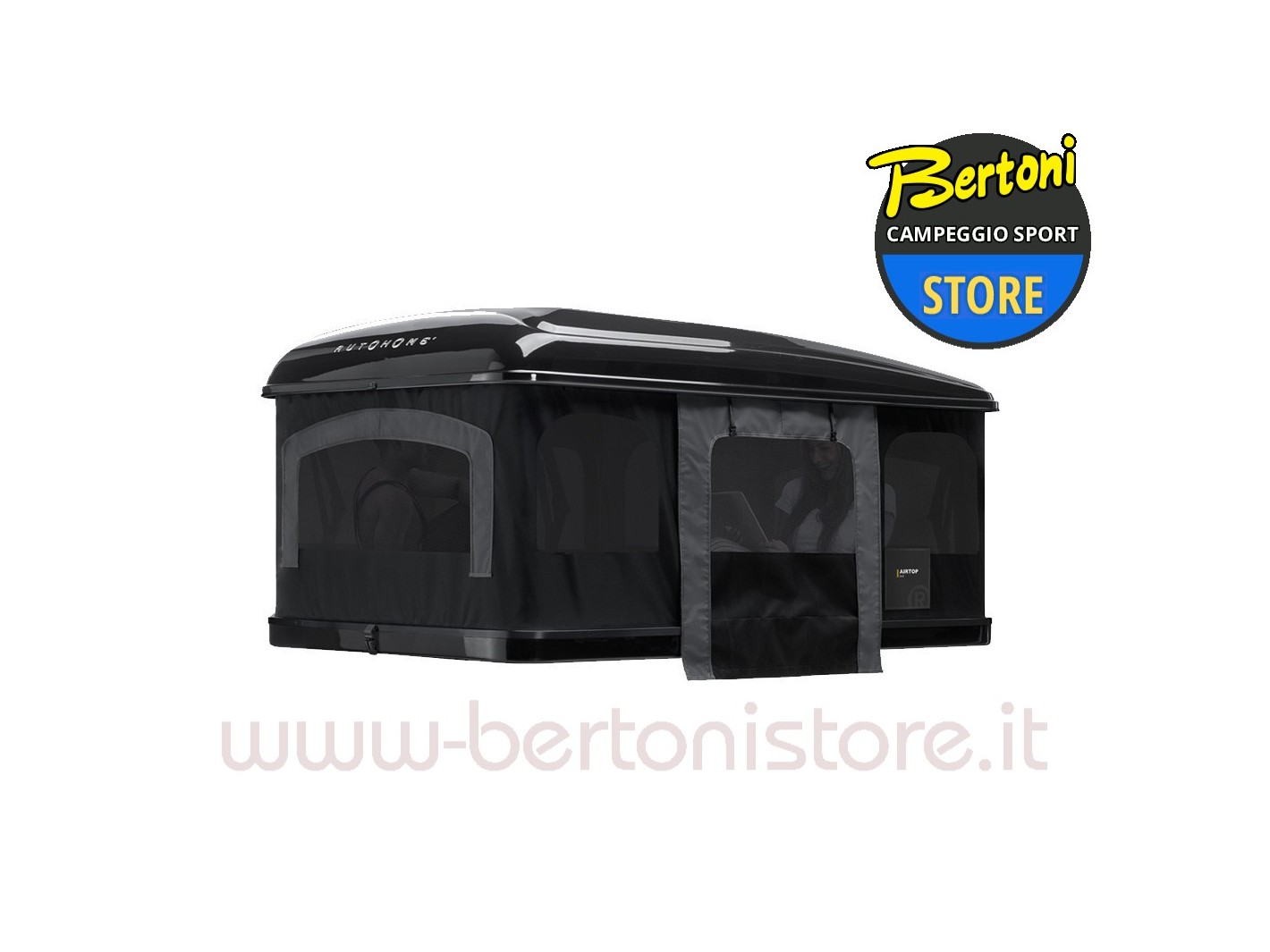 Tenda da Tetto Airtop 360° Medium Black Storm AT360BS/02.24 AUTOHOME