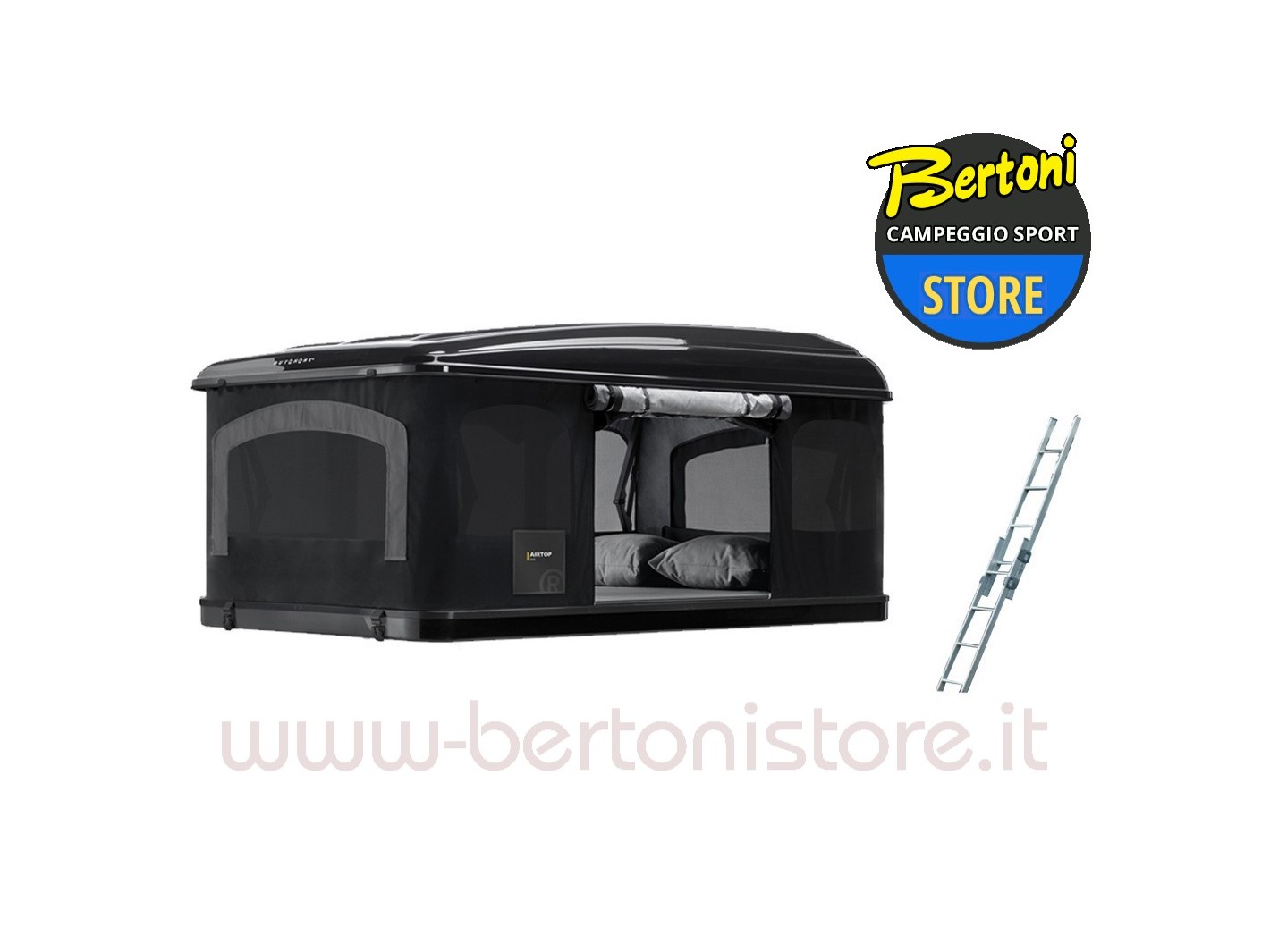 Tenda da Tetto Airtop 360° Medium Black Storm AT360BS/02.24 AUTOHOME