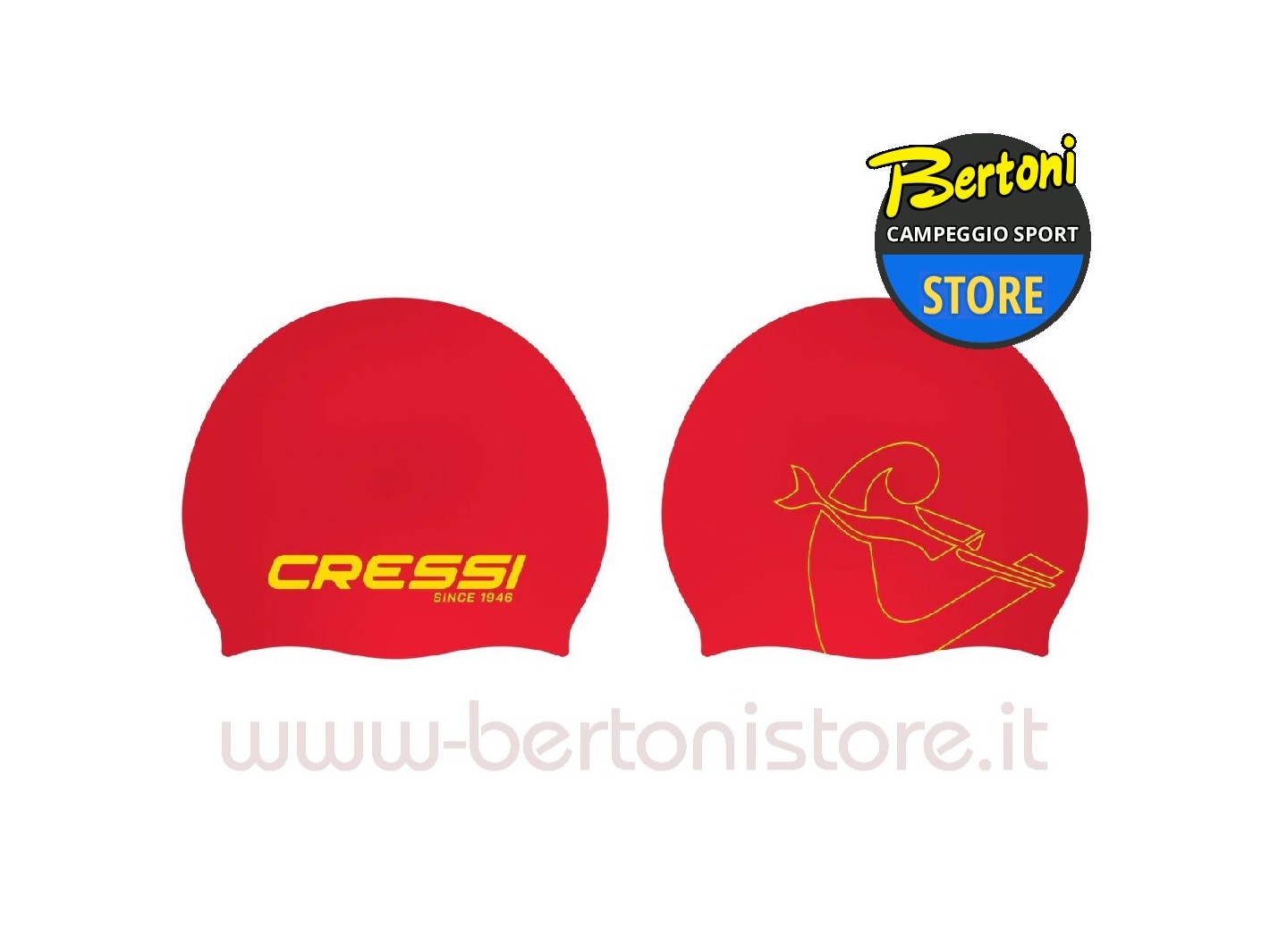 Cuffia Nuoto Ricky XDF2241XX Cressi Sub