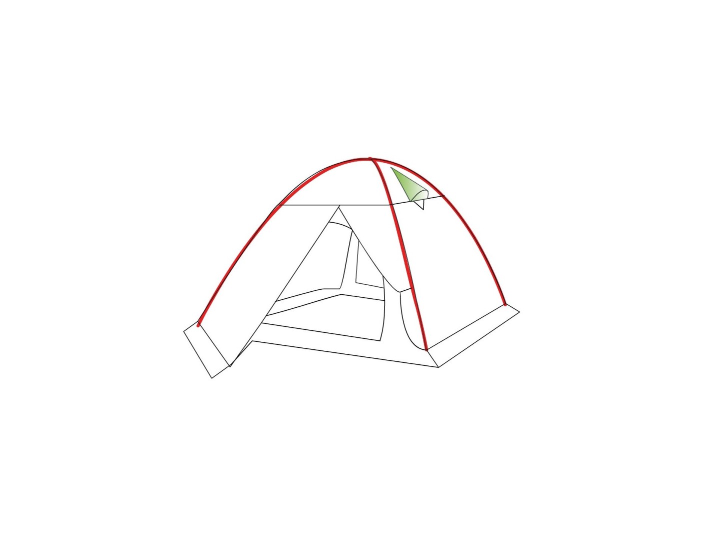 Bertoni Nordkapp 3 Tenda a Igloo