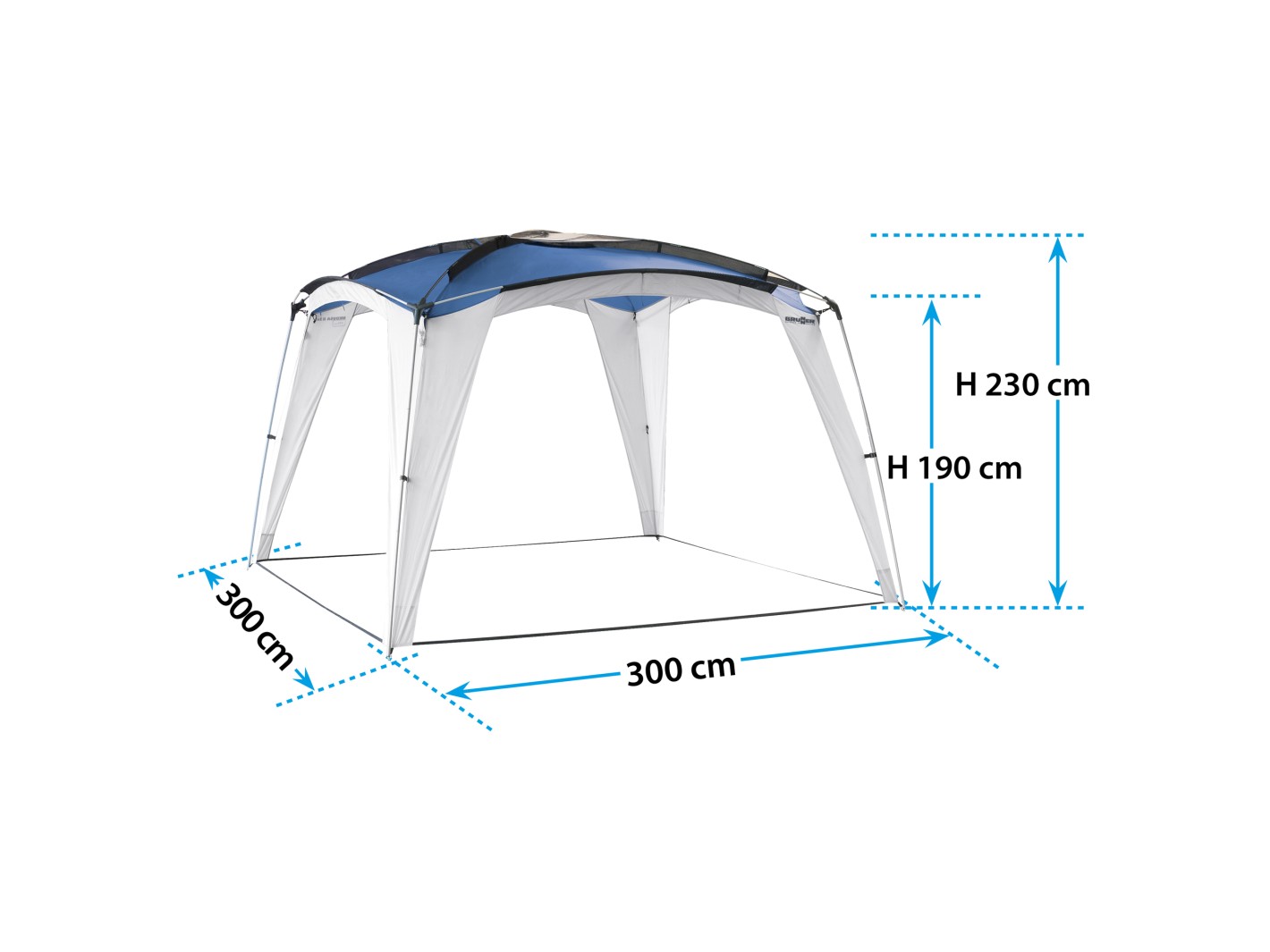 Gazebo Medusa II 3X3