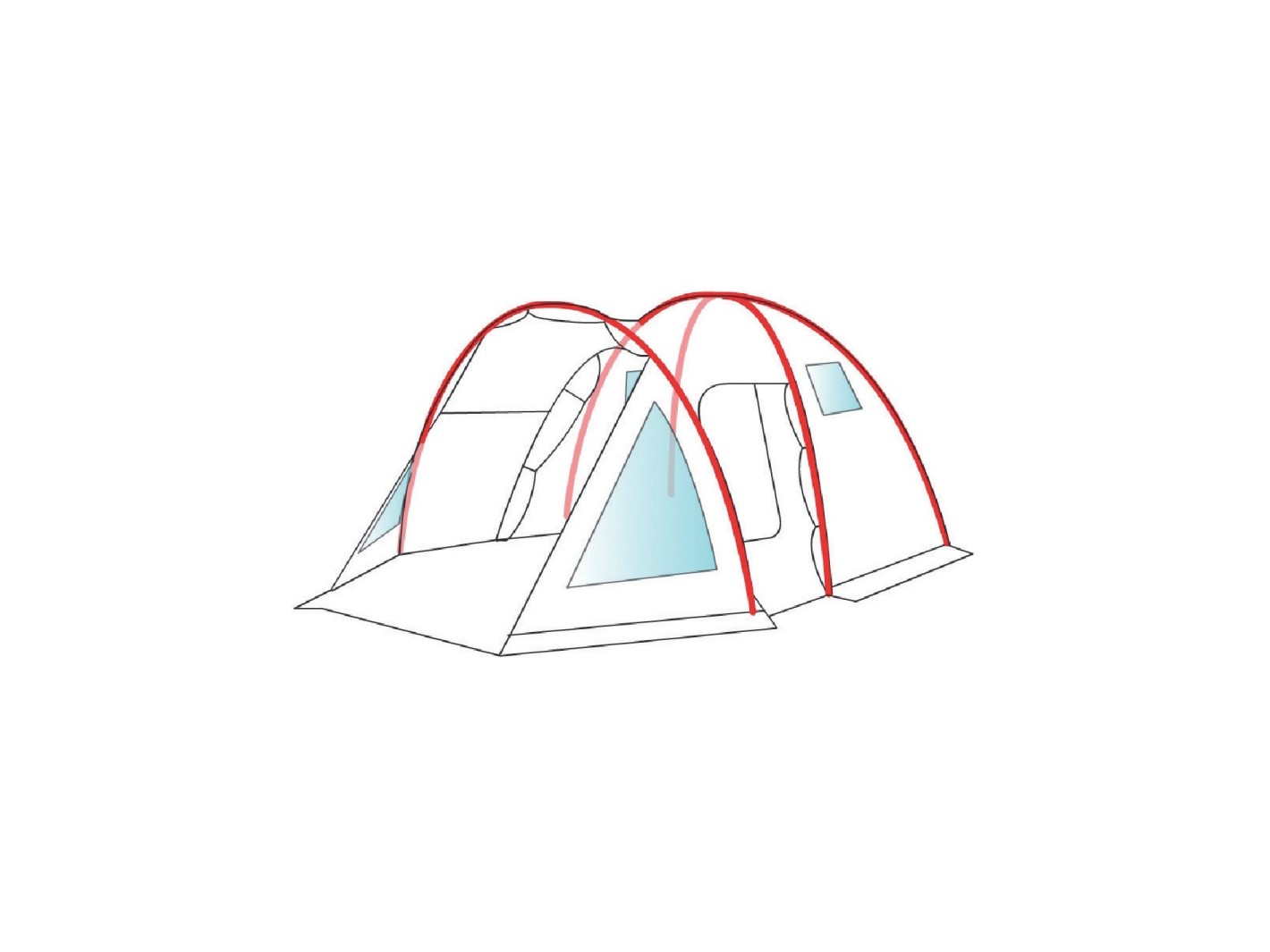 Bertoni Elba 5 VIP Tenda a Igloo