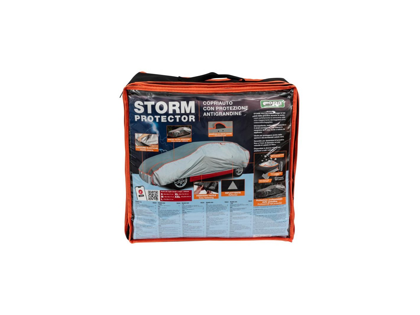 Copriauto antigrandine Storm Protector misura L