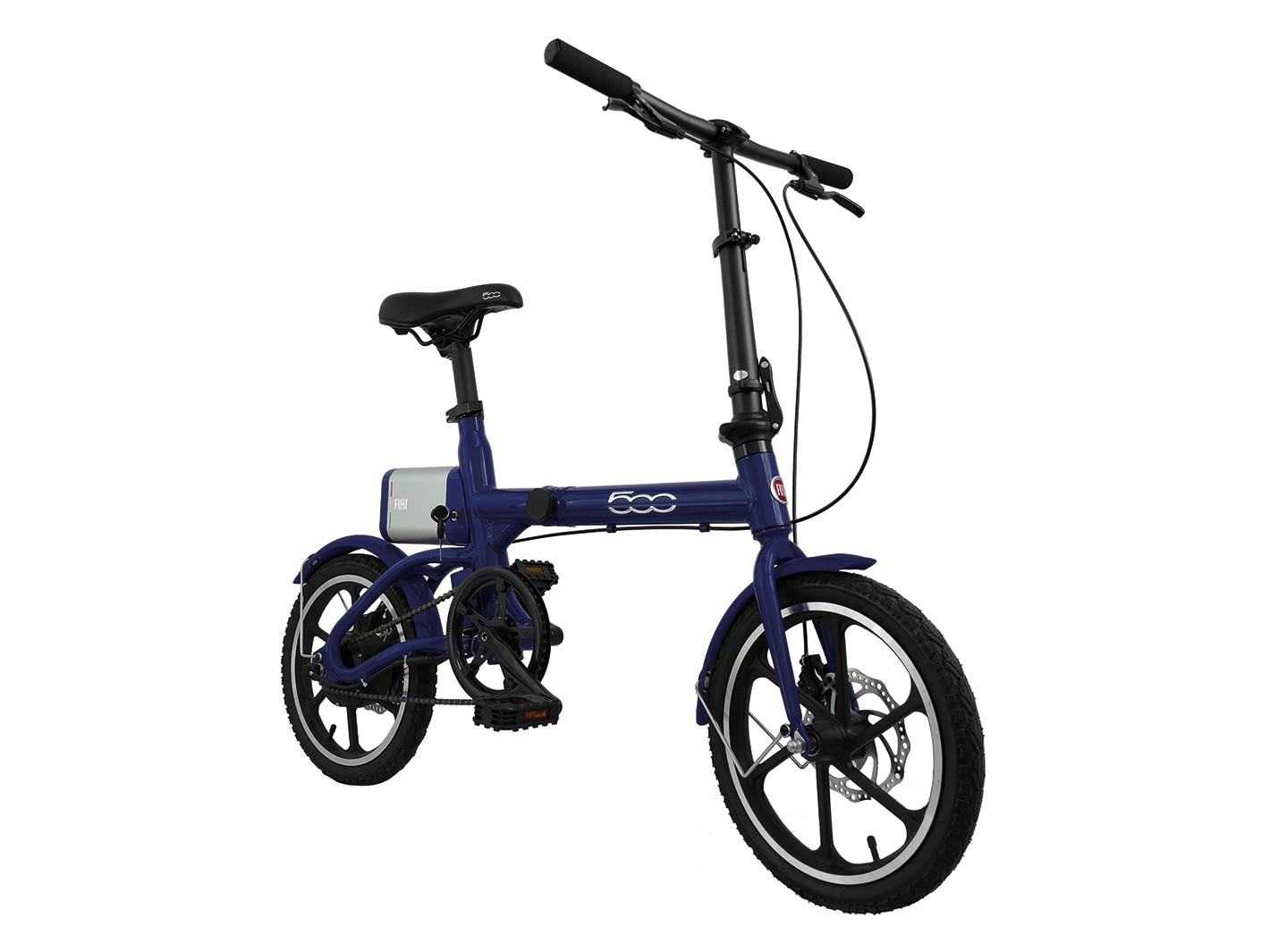 FIAT F-FOLD16B E-Bike pieghevole Fiat 500 blu