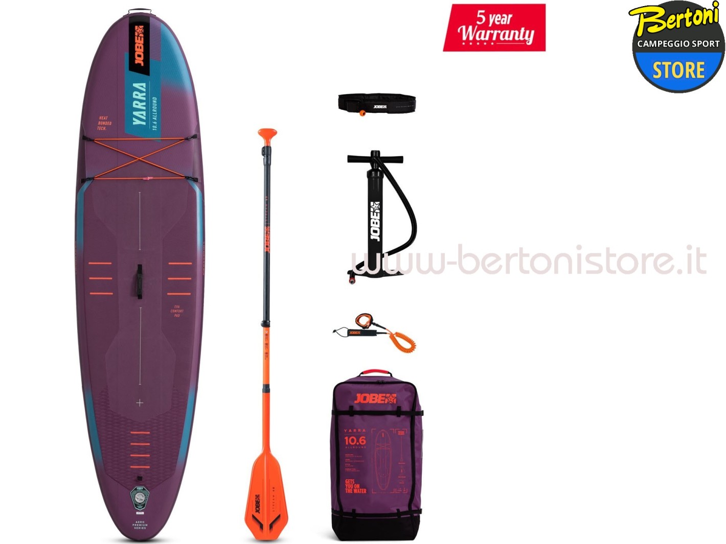 Sup Gonfiabile 10'6" Aero Yarra Package 486423009 - 486425008 JOBE