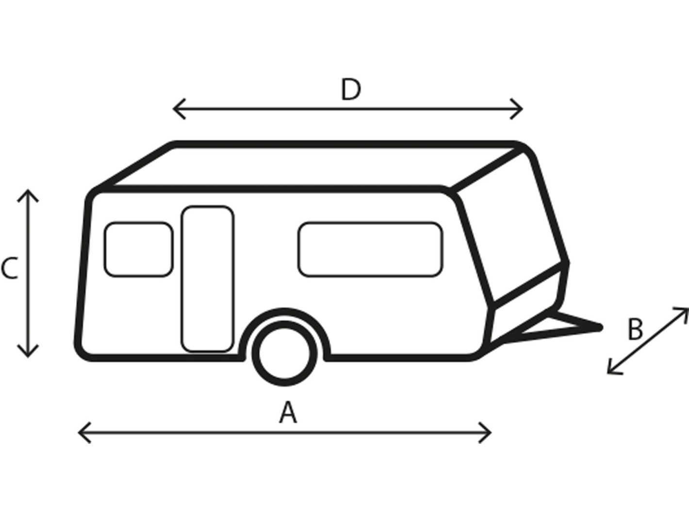 Copertura Caravan Cover 6M